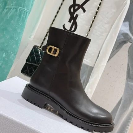 Dior 30 Montaigne ankle boot Black