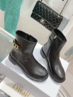 Dior 30 Montaigne ankle boot Black