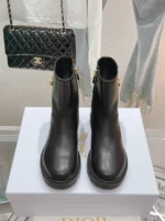 Dior 30 Montaigne ankle boot Black