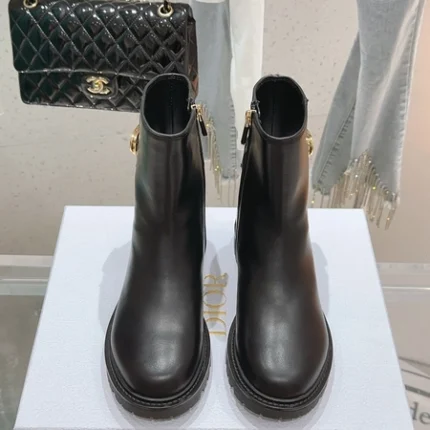 Dior 30 Montaigne ankle boot Black
