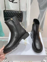 Dior 30 Montaigne ankle boot Black