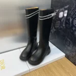 Dior D-Racer Boot Black Calfskin