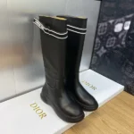 Dior D-Racer Boot Black Calfskin
