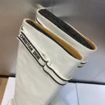 Dior D-Racer Boot White Calfskin