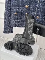 Dior D-Unit Ankle Boot Black