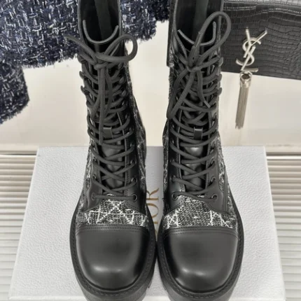 Dior D-Unit Ankle Boot Black