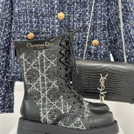 Dior D-Unit Ankle Boot Black