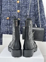 Dior D-Unit Ankle Boot Black