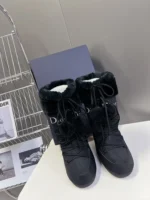 Dior Moon Boots in Black