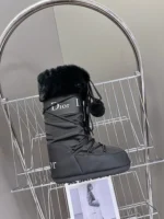 Dior Moon Boots in Black