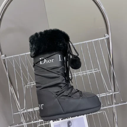Dior Moon Boots in Black