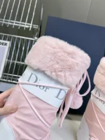 Dior Moon Boots in Pink