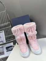 Dior Moon Boots in Pink