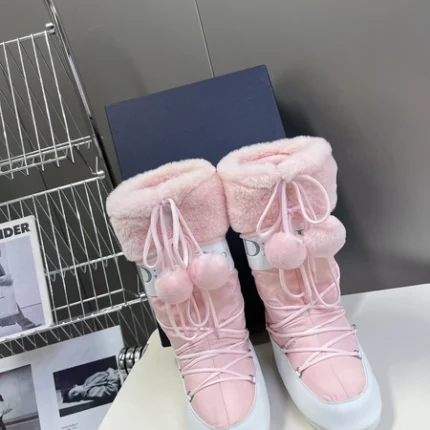 Dior Moon Boots in Pink