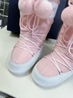 Dior Moon Boots in Pink