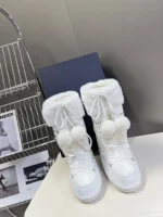 Dior Moon Boots in White
