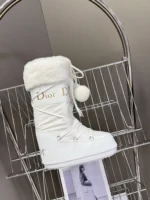 Dior Moon Boots in White