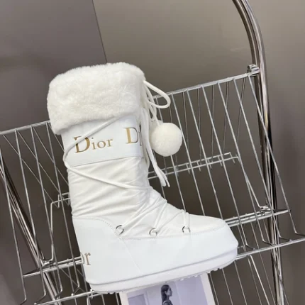 Dior Moon Boots in White