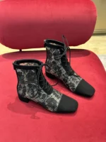 Dior Women Naughtily-d Ankle Boot Black