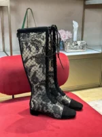 Dior Women Naughtily-d Ankle High Boot Black