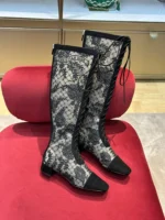 Dior Women Naughtily-d Ankle High Boot Black