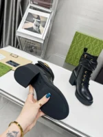Gucci Double G Leather Boots