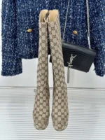 Gucci GG Supreme-canvas High Boots