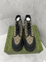 Gucci Men Maxi GG Lace-up Boot Rmwggboot2