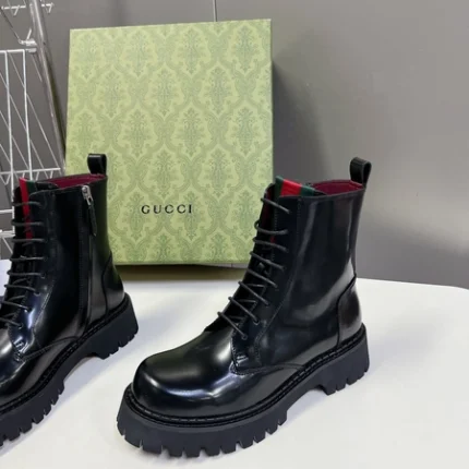 Gucci Women's Ankle Boot With Web