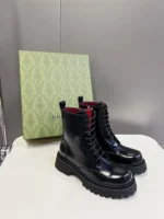 Gucci Women's Ankle Boot With Web