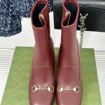 Gucci Women's Horsebit Ankle Bootie