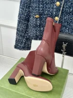 Gucci Women's Horsebit Ankle Bootie