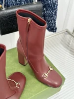 Gucci Women's Horsebit Ankle Bootie
