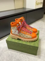 Gucci x The North Face Canvas Boots