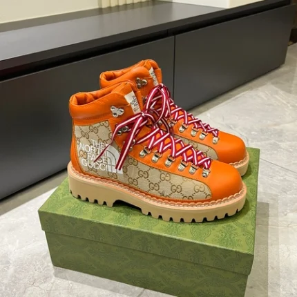 Gucci x The North Face Canvas Boots