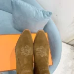 Hermes Folk 35 Boot Brown