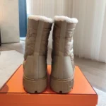 Hermes Fresh Ankle Boot Beige Camel
