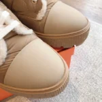 Hermes Fresh Ankle Boot Beige Camel