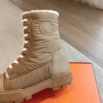 Hermes Fresh Ankle Boot Beige Camel