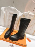 Hermes Fuji Boot Black
