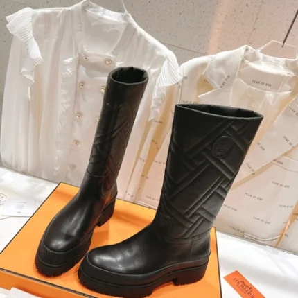 Hermes Fuji Boot Black