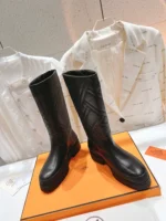 Hermes Fuji Boot Black