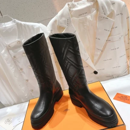 Hermes Fuji Boot Black