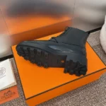 Hermes Funk Ankle Boot Noir