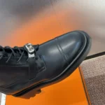 Hermes Funk Ankle Boot Noir