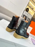 Hermes History Ankle Boot Black
