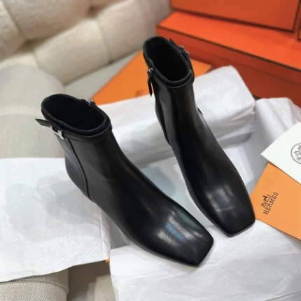 Hermes Hommage Ankle Boot Black