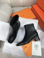 Hermes Hommage Ankle Boot Black