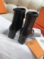 Hermes Hommage Ankle Boot Black