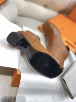 Hermes Hommage Ankle Boot Brown